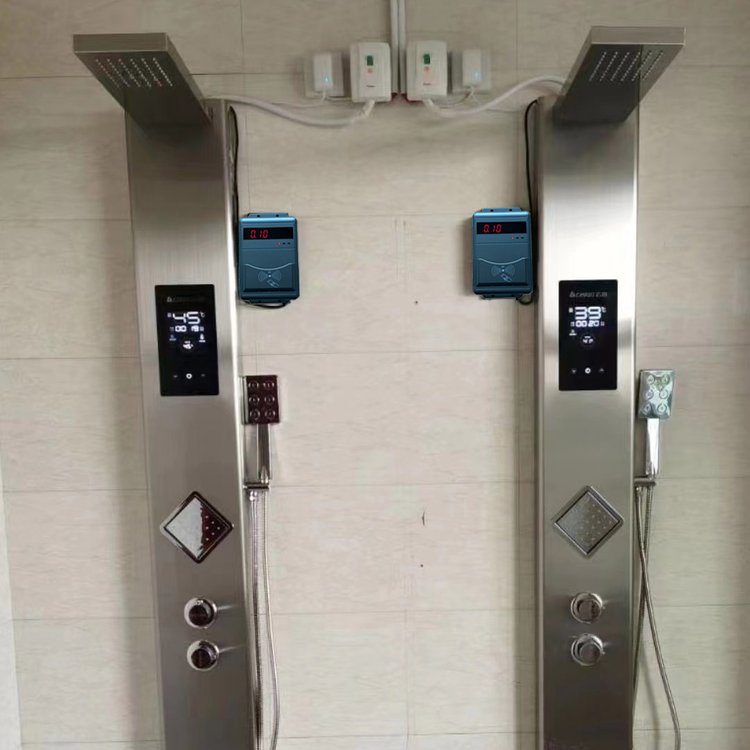 淋浴IC卡控水器 浴室IC卡水控系统 洗澡计时刷卡机