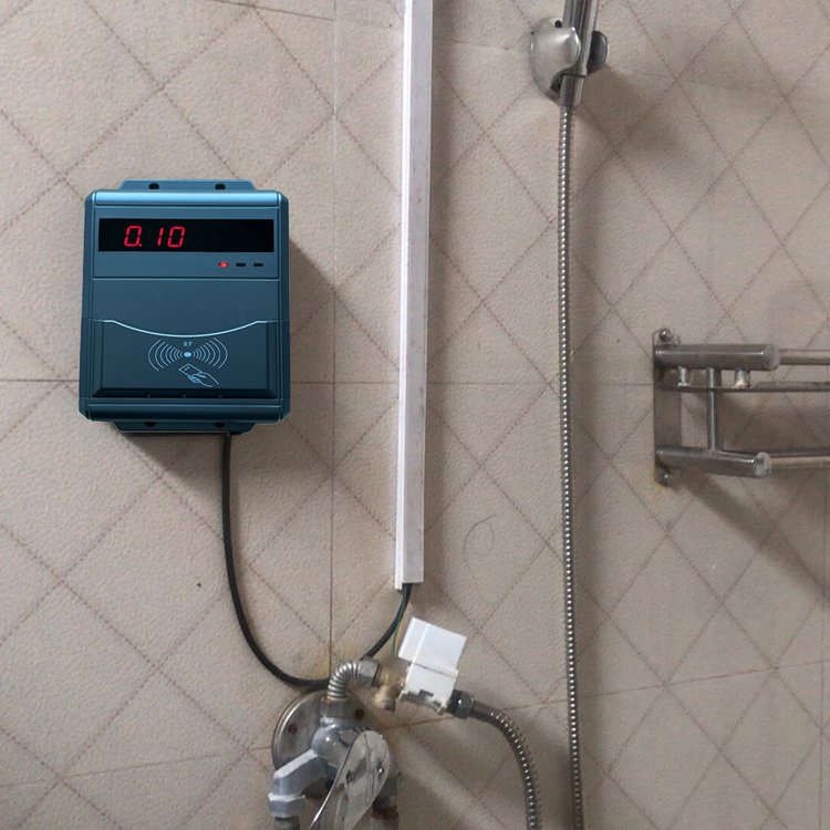 淋浴计时洗澡系统 健身房IC卡刷卡淋浴器 插卡限次控水器