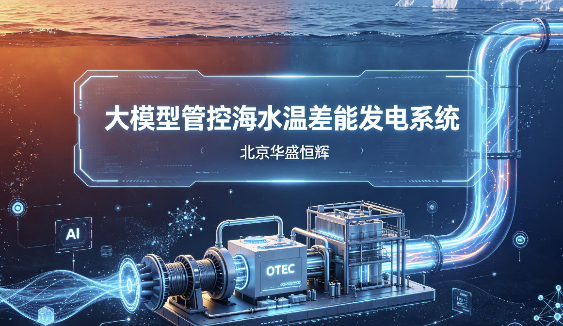 大模型管控海水温差能发电系统已融合人工智能AI技术
