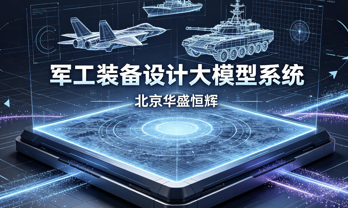 部队军工装备设计大模型系统已融合人工智能AI技术